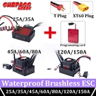 Программируемая карта для грузовика SURPASS HOBBY, водонепроницаемая, без щеток, ESC 18 A, 110 A, 120A, 80A, 60A, 45A, 35A, 112, 114,