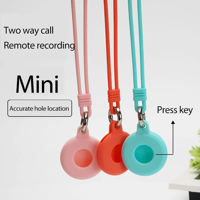 

For Apple Airtags Leather Case Keychain Protective Sleeve For Airtag Tracker Locator Device Anti-lost Case For Airtag Llavero Ne