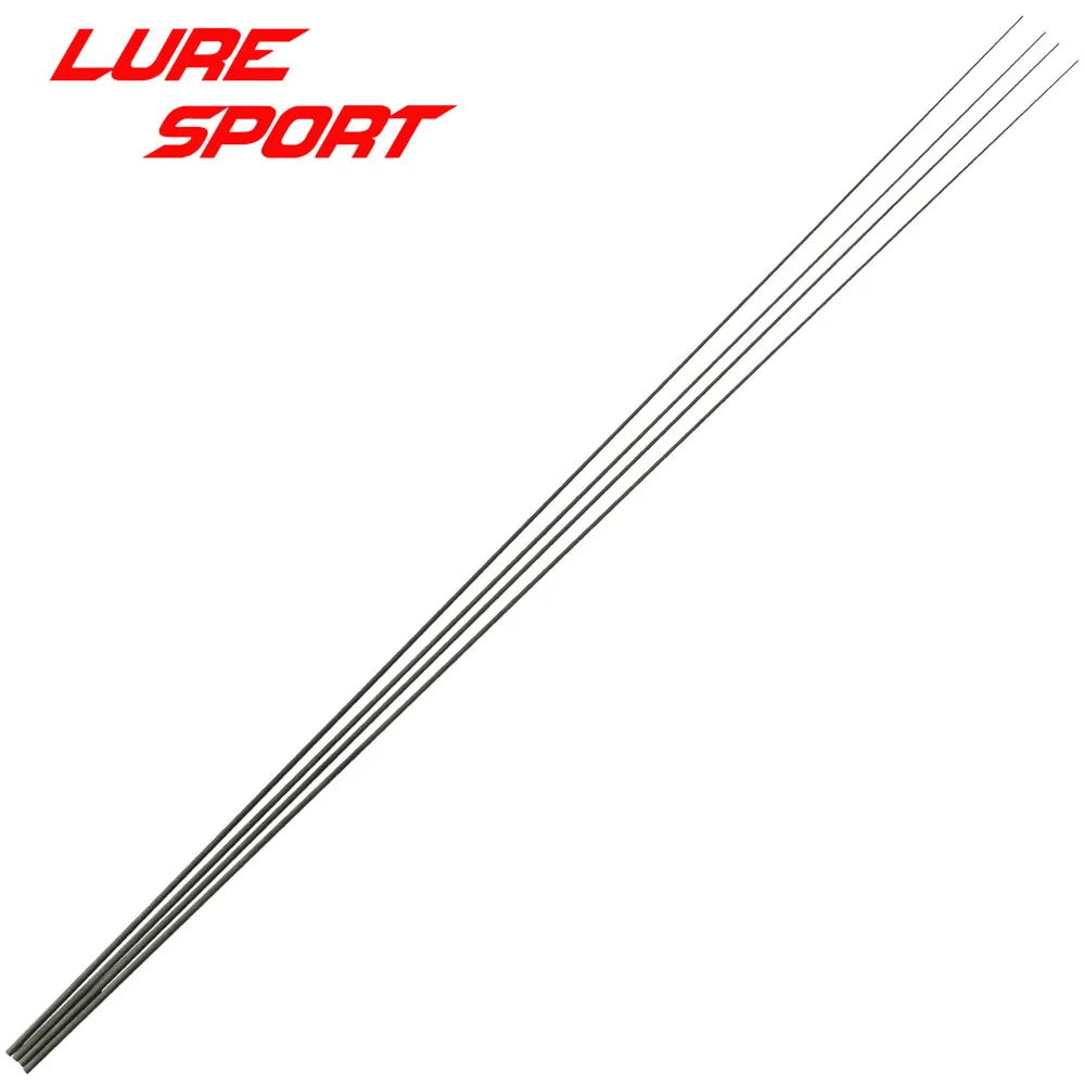 LureSport 4pcs 70cm 73cm 75cm 81cm Solid carbon rod Tip blank Rod building components Fishing Pole Repair DIY Accessories