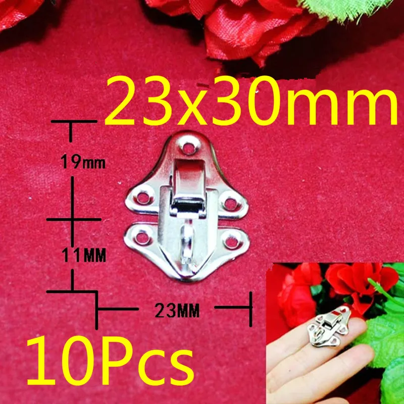 15 шт. 23x30 мм антикварная железная шкатулка для ювелирных изделий замок с