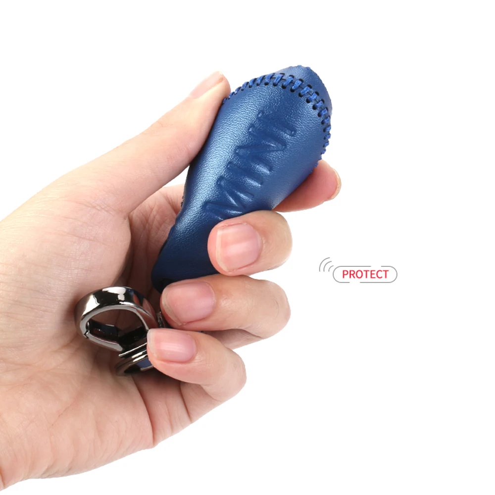 Чехол для автомобильного ключа кожаный чехол ключей Mini Cooper One S JCW Clubman Countryman F54 F55 F56