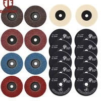 3 inch metal cutting disc flap sanding disc wool polishing wheel buffing pads wood cutting grinding wheels blades 20pcs