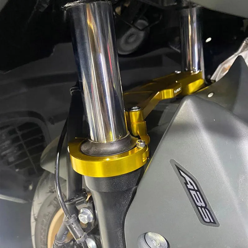 New For Yamaha NMAX V2 2020 Motorcycle Front Fork Shock Bracket Absorber Damper Brace Suspension Steering Holder | Автомобили и