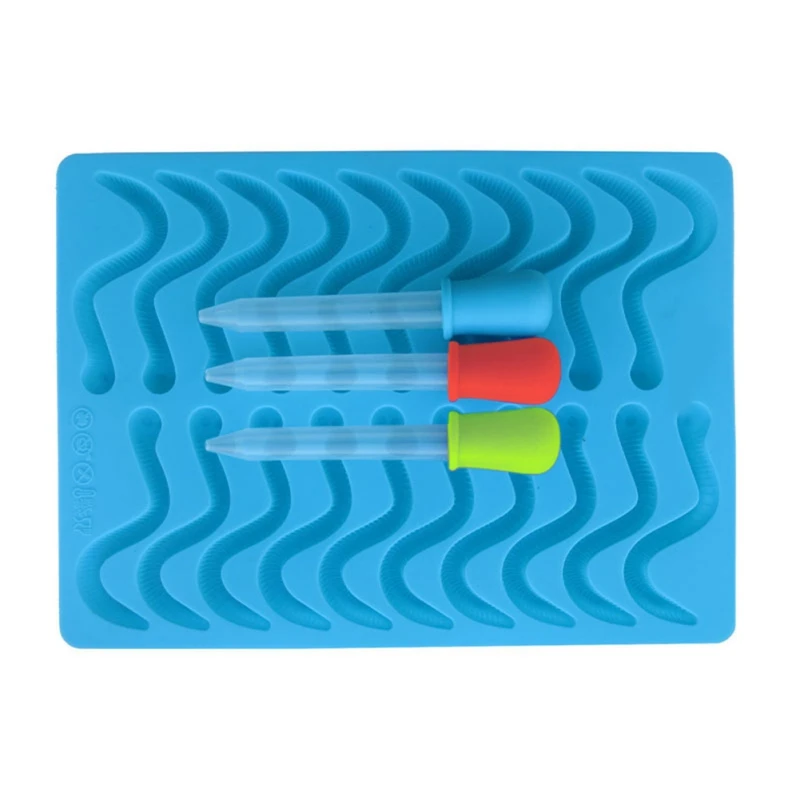 DIY шоколад/ластик конфеты + змеи Принадлежности Декор силиконовые капельницы