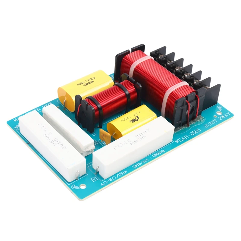 

200W Speaker Crossover 2 Way High-Low 8 Ohm Frequency Divider for 10 Inch Speaker