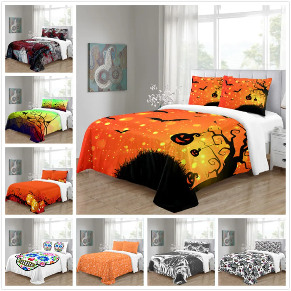 Комплект постельного белья из 3 предметов комплект с пододеяльником и покрывалом