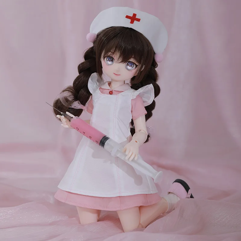 Limited Edition Tamako 1/4 BJD Resin Doll Fullset Anime Figure Ball Jointed Doll MDD MSD FID Japanese Collectible image 3
