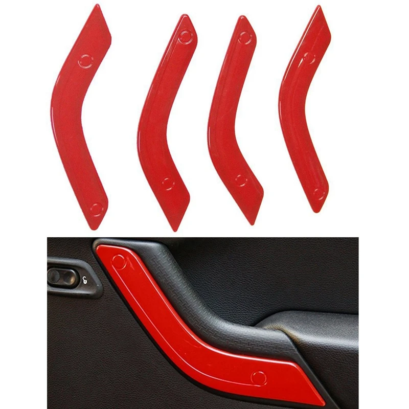 (Красный 12 шт.) украшение для автомобиля руль и центральная консоль отделка
