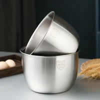 wonderlife kitchen stainless steel 304 mixing bowl deep design cooking baking cake bread salad kitchen mixer bowl