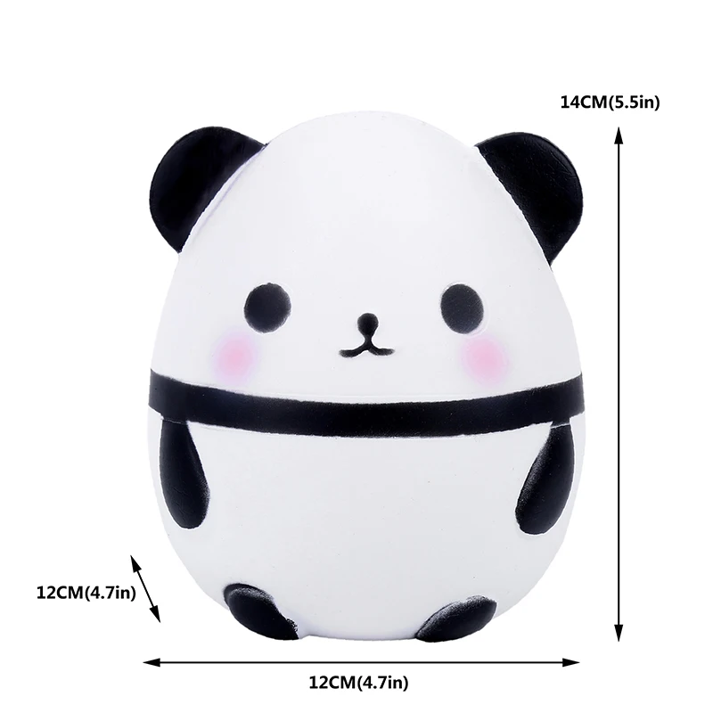 

14CM Cute Panda Squishy Slow Rising Creative Animal Doll Soft Squeeze Toys For Children Bread Scent Stress Reliever Toys Gifts