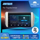 Автомобильный радиоприемник JUSTNAVI Android10.0 для Toyota Innova 2015 2016 2017 мультимедийный видеоплеер Стерео FM OBD Carplay 6G 128G без DVD