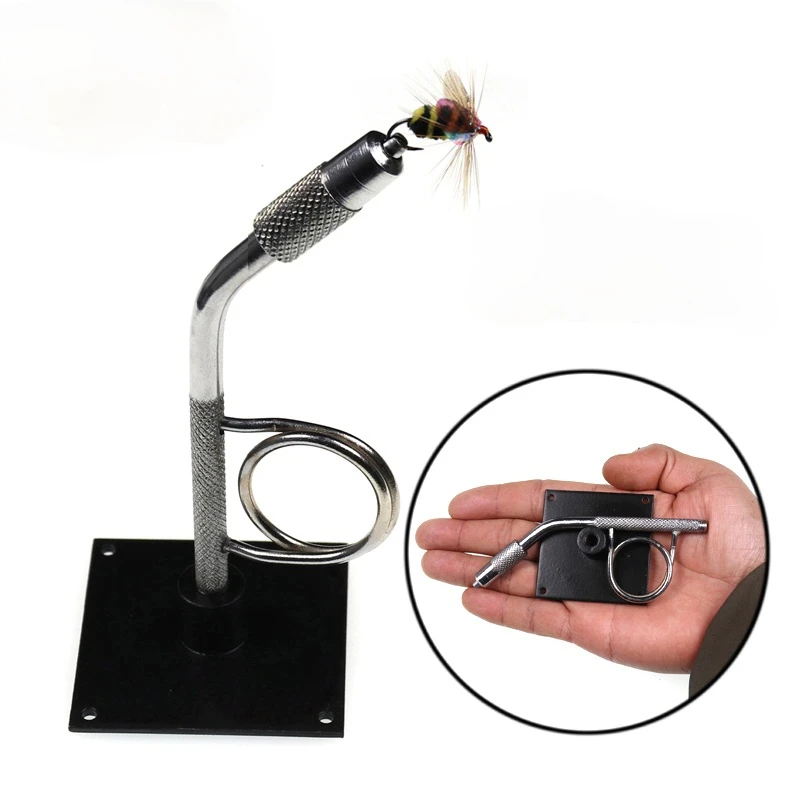 

1set fly tying classic handy Vise tool safety holding hook fishing brass C-clamp tying vise with steel hardened jaw