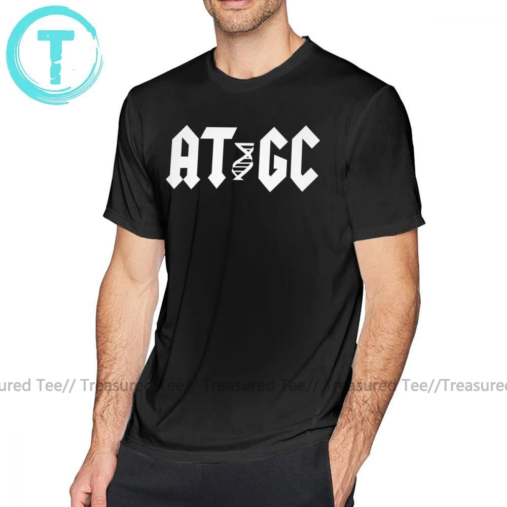 

Biology T Shirt Molecular Biology DNA- AT GC T-Shirt Cute Man Tee Shirt Basic Printed Short-Sleeve 4xl 100 Cotton Tshirt
