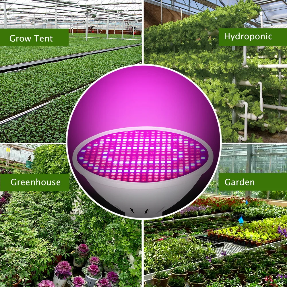 

Led Lamp for Plants Full Spectrum AC85-265V E27 Grow Light Fitolamp Indoor Phyto Seed Flower Greenhouse Grow Tent Lamps