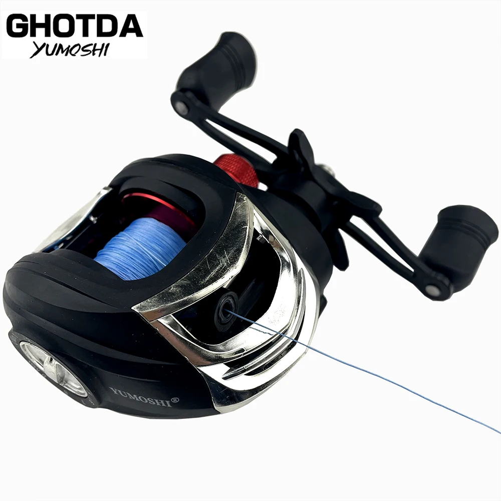 

Катушка для заброса приманки, макс. нагрузка 8 кг, 18 + 1 BBs, 7,2: 1, высокоскоростная Рыболовная катушка