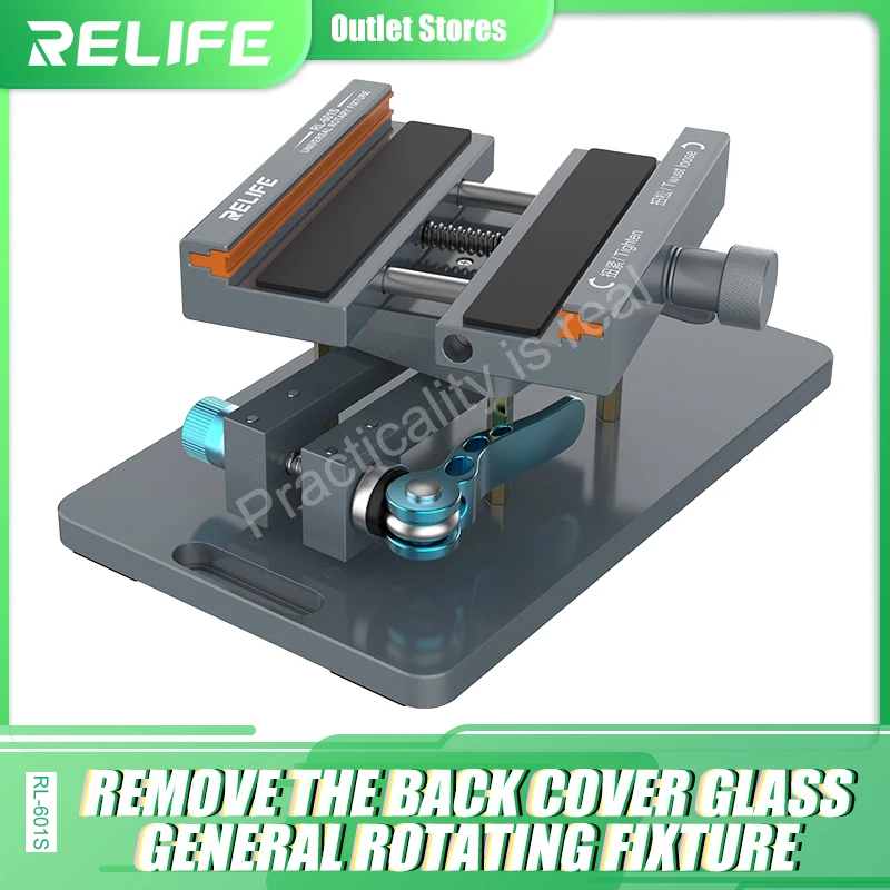 relife rl 601s rotating fixture for removing mobile phones back cover glass housing frame motherboard battery replace tools free global shipping
