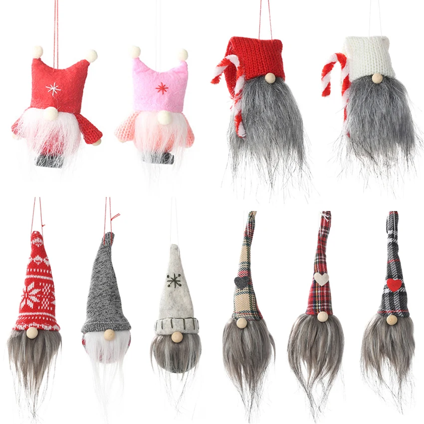 Шведский гном плюшевая кукла Санта Клаус рождественские украшения Счастливого