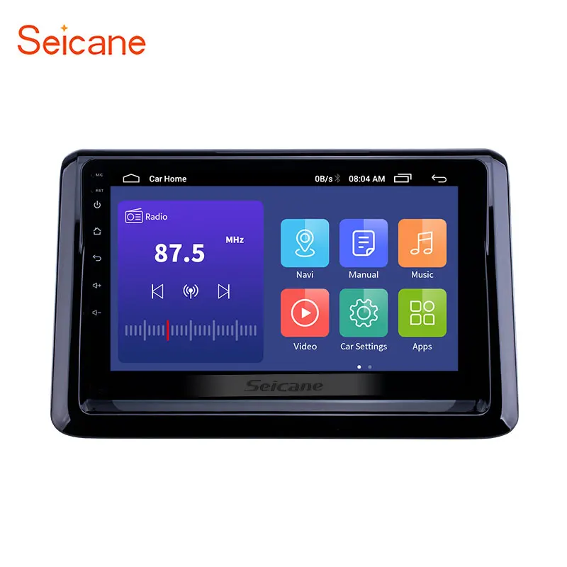 Автомагнитола Seicane, мультимедийный проигрыватель 2DIN на Android 10, с 9 