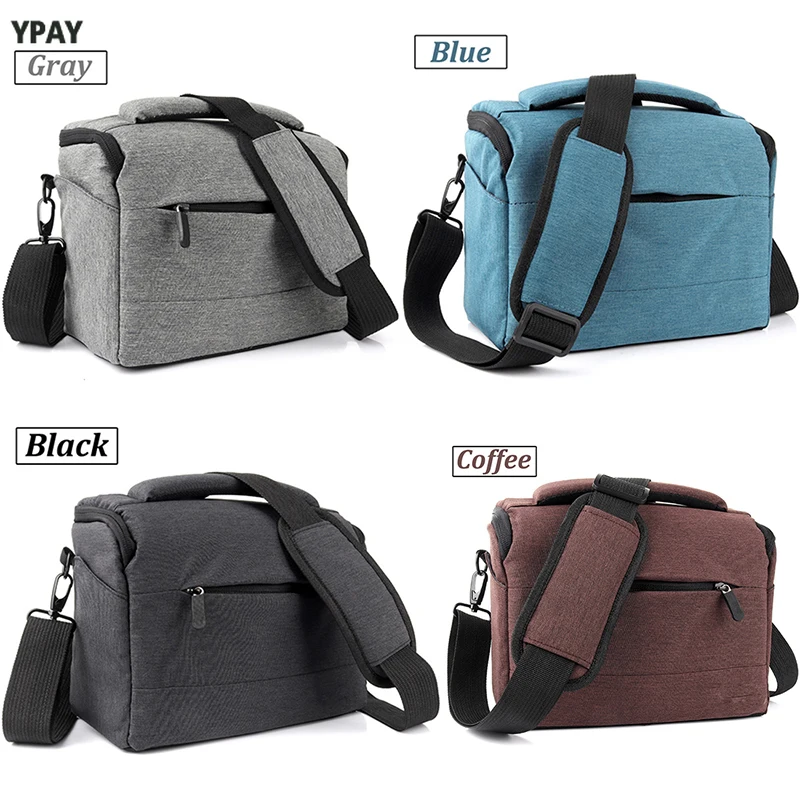dslr camera bag backpack polyester shoulder bag insert waterproof photography photo case for canon nikon sony lens pouch free global shipping