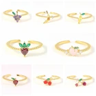 BOAKO 2021 тренд со вкусом клубники кольца для Для женщин 925 пробы Серебряное кольцо Anillos Mujer, хорошее ювелирное изделие, парные кольца оптом в минималистском стиле