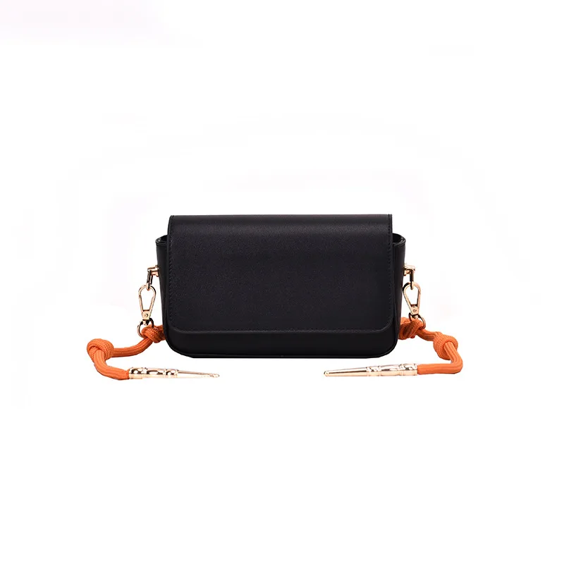 

CASMOR Women Shoulder Bag 2019 New Fashion High Quality PU Messenger Bag Solid Weaving Rope Crossbody Bags