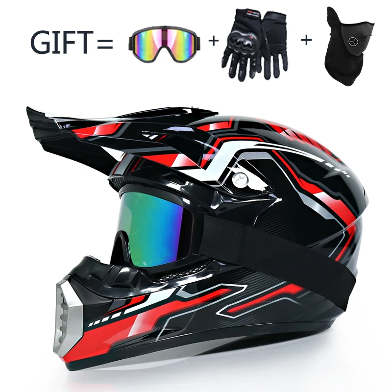 DOT одобренный легкий шлем мотоциклетный гоночный велосипедный детский ATV