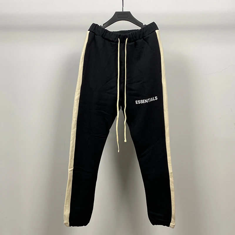 

Patchwork Sweatpants 100% 1:1 jogger essentials kanye west jerry lorenzo loose ovesized trousers hip hop cotton hoodie pants