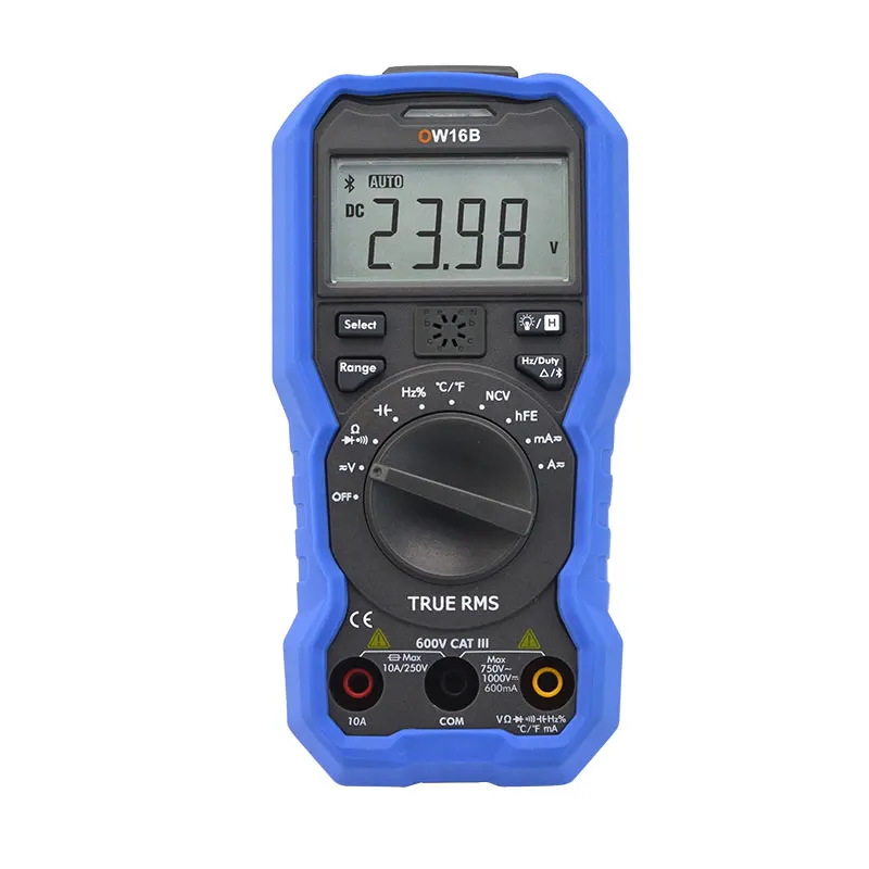 Цифровой мультиметр OWON 3 5/6 NCV с Bluetooth OW16B истинный RMS ручной многофункциональный