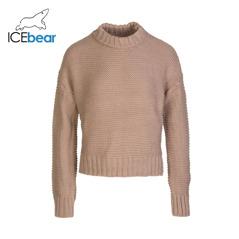 ICEbear женские пуловеры стильный Свободный теплый толстый пуловер Джемперы