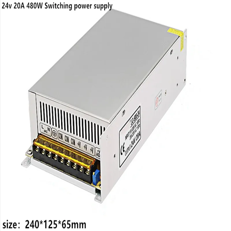 AC110v/220v DC 24v трансформатор Светодиодная лента дисплей экран аппарат достаточно