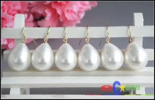 

Жемчужные серьги 12-16 мм, 3 пары