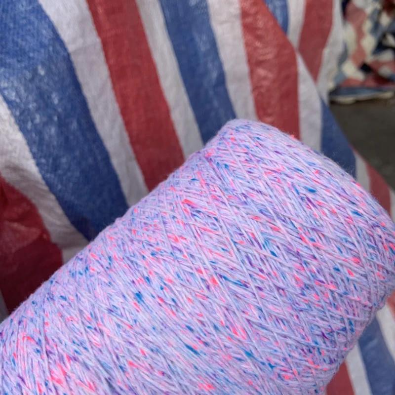 Акриловая хлопковая пряжа для вязания крючком X5112 ограниченная серия 500 г | Дом и