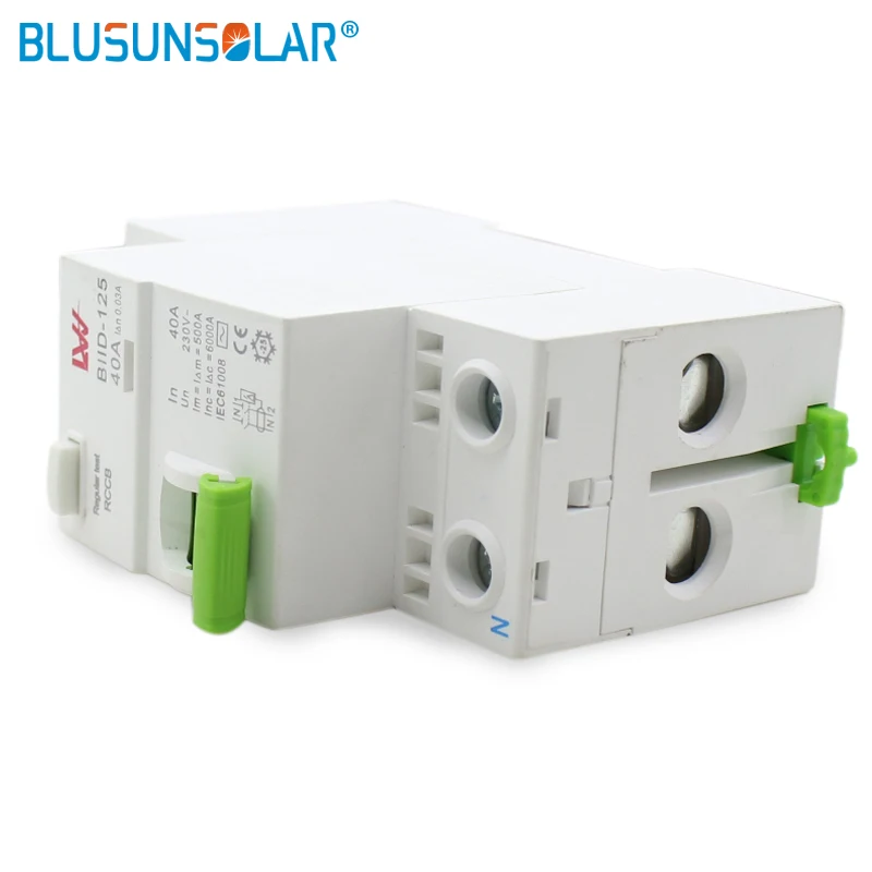 Электромеханический автоматический выключатель остаточного тока 2P/3P/4P16A 63a 220 mA 6KA