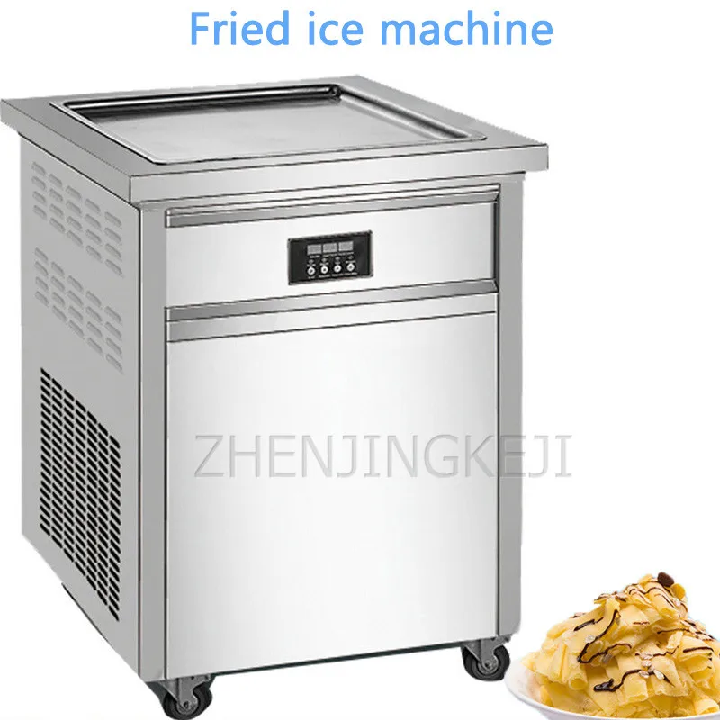 

Полностью автоматическая машина для приготовления жареного льда, 220 В, 1000 Вт