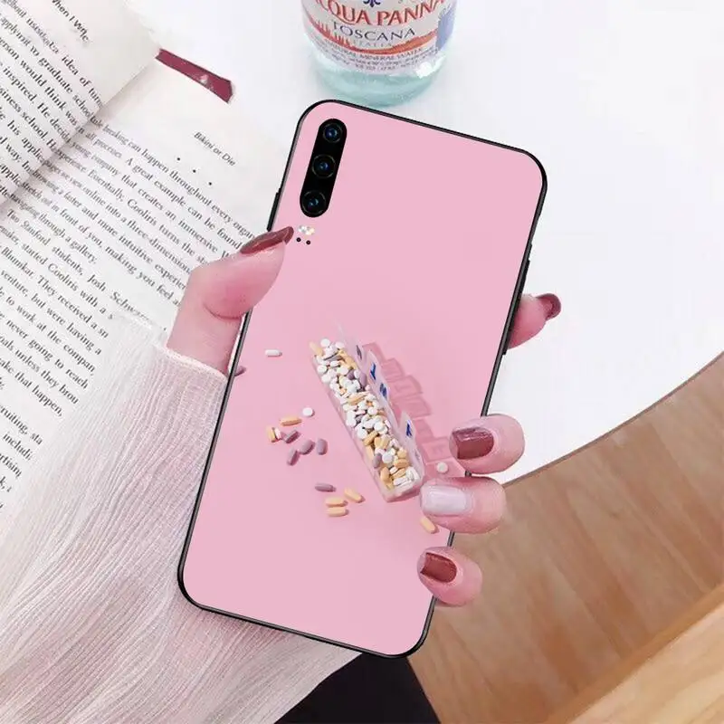Чехол для телефона с лекарственными таблетками PENGHUWAN Huawei P30 P20 Mate 20 Pro Lite Smart Y9 prime 2019