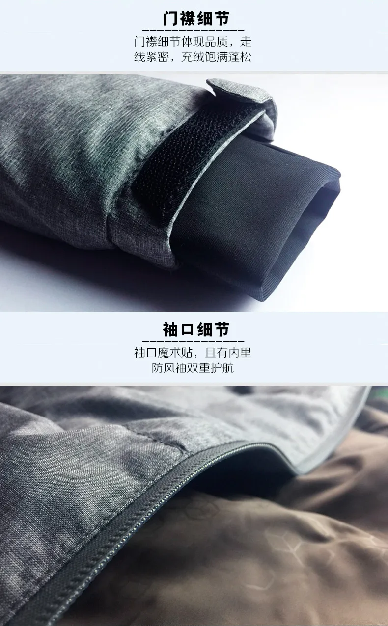 Зимняя куртка мужская теплая Толстая зимняя Красный Черный Синий Parker пальто