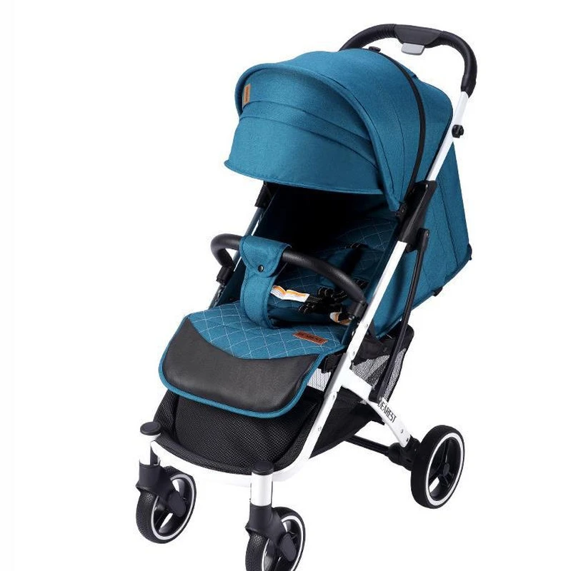 

Light High Landscape Baby Cart One-click Folding Four Rounds Children's Trolley