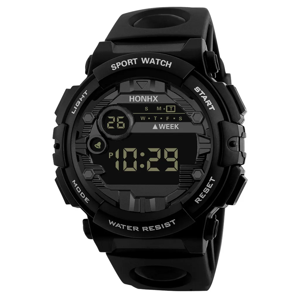 

Luxury Men Digital Led Watch Waterproof Sport Men Outdoor Date Electronic Watches Wrist Watch Clock Male Часы Мужские Наручные