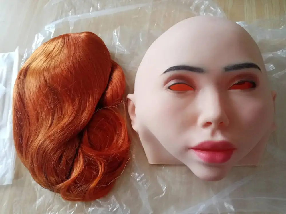 

Sweet Angel Cathy Mask Realistic Soft Silicone Female Mask for Masquerade Halloween For Crossdresser Drag Queen Transgender 4G