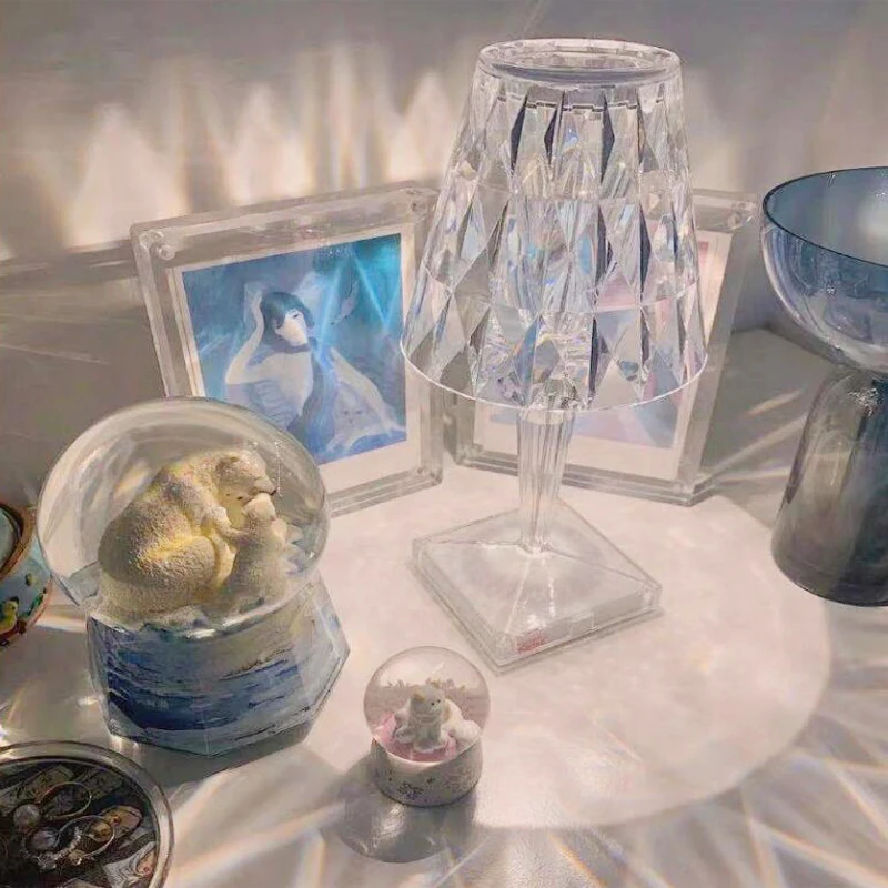 1-4 шт. светодиодная настольная лампа с сенсорным датчиком 5 В | Лампы и освещение