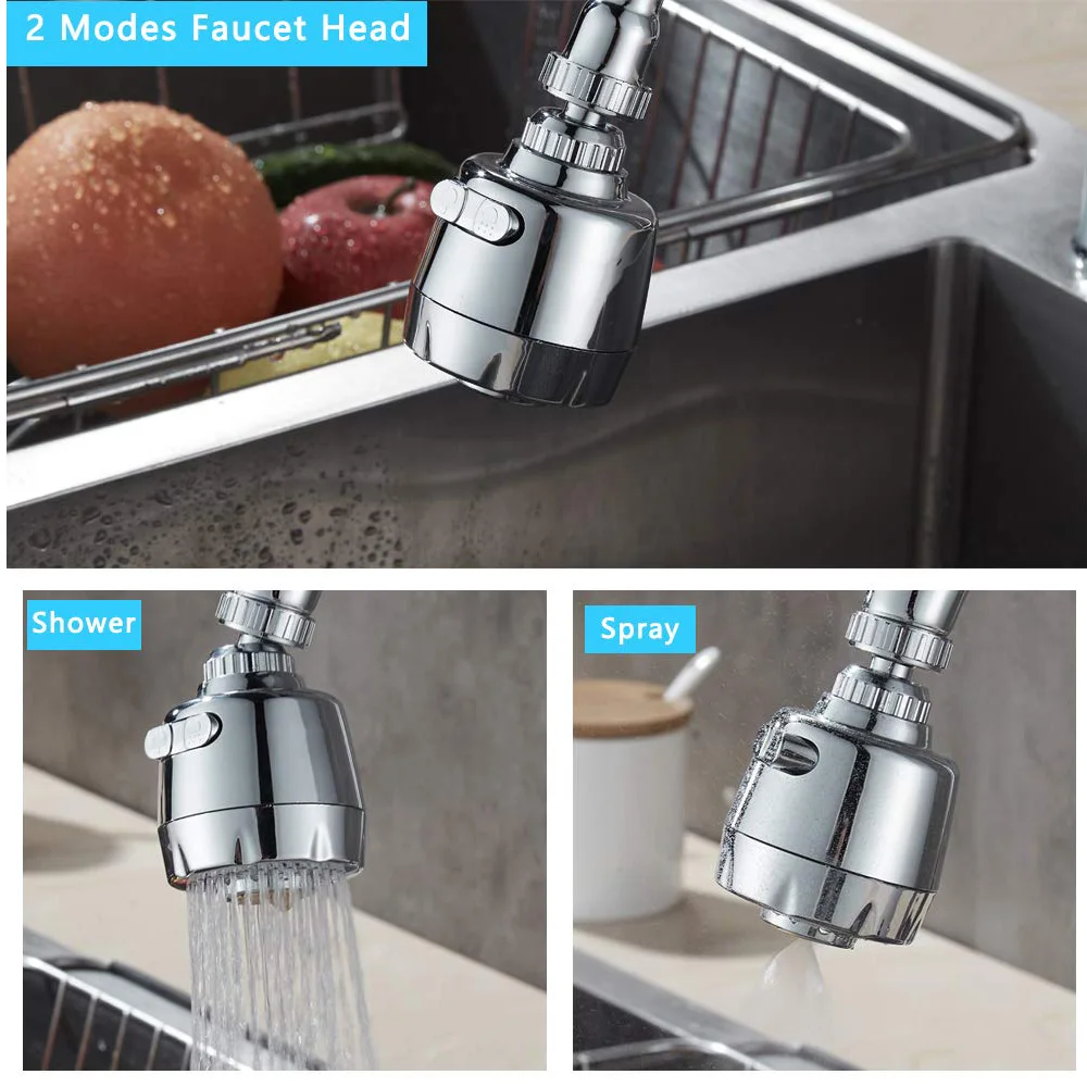 Кухонный смеситель из нержавеющей стали с защитой от брызг устройство для