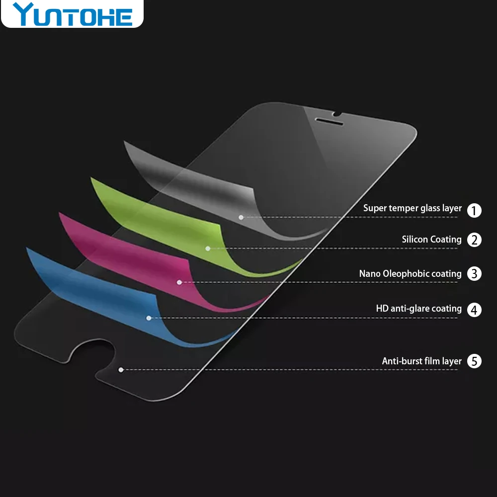 Ультра тонкий 0 26 мм 2.5D 9H протектор экрана из закаленного стекла для iPhone 11 12 Pro X XS Max