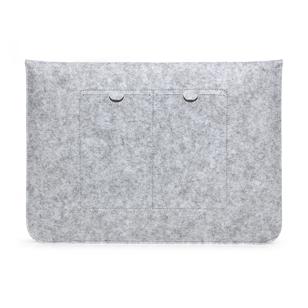 Felt Bag For Macbook 11 12 13 15 inches laptop Case Cover Compartments with Mouse Pouch A1502 A1278 A1398 A1466 A1706 A1932 | Компьютеры и