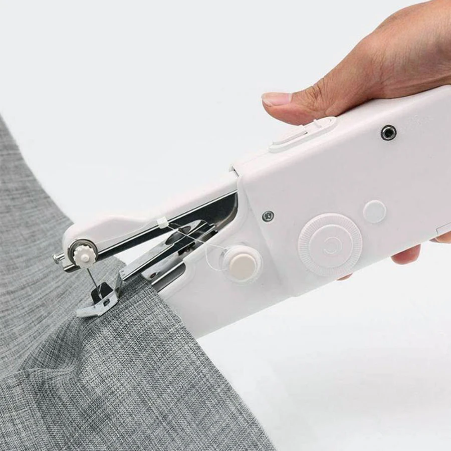Портативная беспроводная швейная машинка быстрое устройство для шитья и
