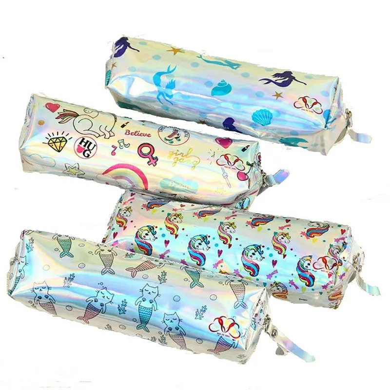 Laser Kawaii Unicorns Earphone Wire Box Data Line Cables Storage Case Container Coin Headphone Protective | Дом и сад