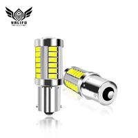 2pcs 1156py 7507 py21w bau15s 33 smd 5630 5730 led car rear direction indicator lamp auto front turn signals light amber yellow