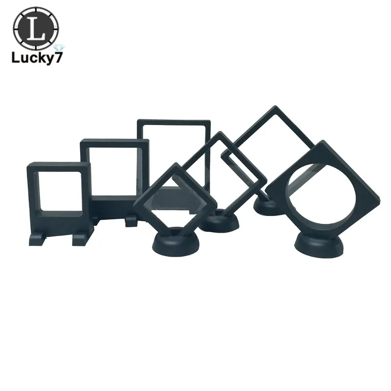 Подвесная коробка для ювелирных изделий черная полиэтиленовая пленка подвесная