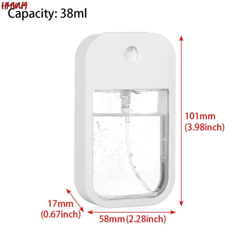 1 шт. новая портативная парфюмерная карточка с распылителем пустая бутылка для