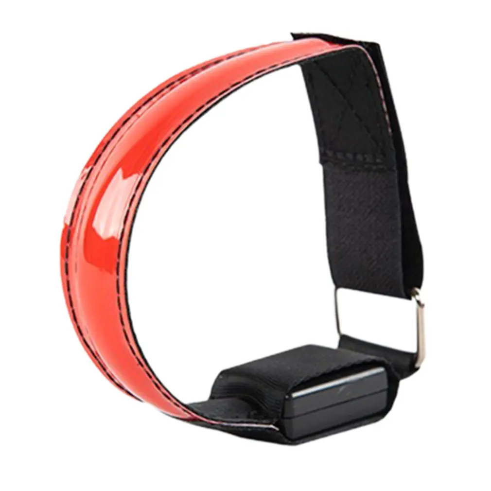 LED Arm Bands Lighting Bike LED Luminous Armband Safety Portable Sports Skating Party Armband Lamp Arm Belt