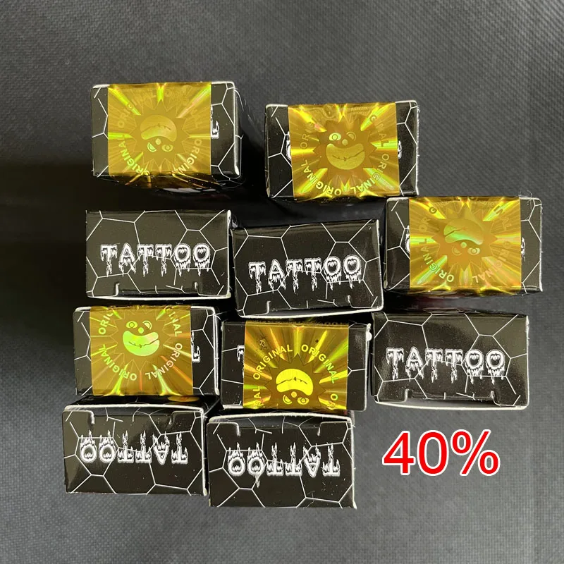 

40% черный крем для татуировки, татуировка тела, Перманентный макияж, брови, губы, товары для татуировки 10 г